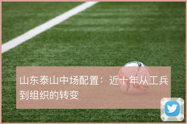山东泰山中场配置：近十年从工兵到组织的转变